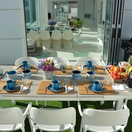 Bianca Amaizing View Design 10 Min Walk From Beaches סיטגס